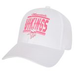 Minnesota Vikings girls youth minnesota vikings all white structured adjustable hat Collection | Vikings Online Shop