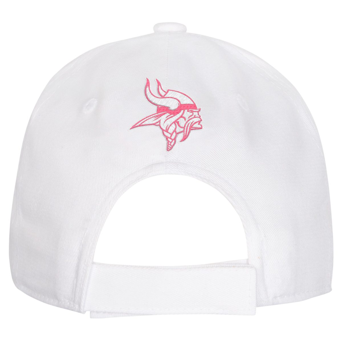 Minnesota Vikings girls youth minnesota vikings all white structured adjustable hat Collection | Vikings Online Shop