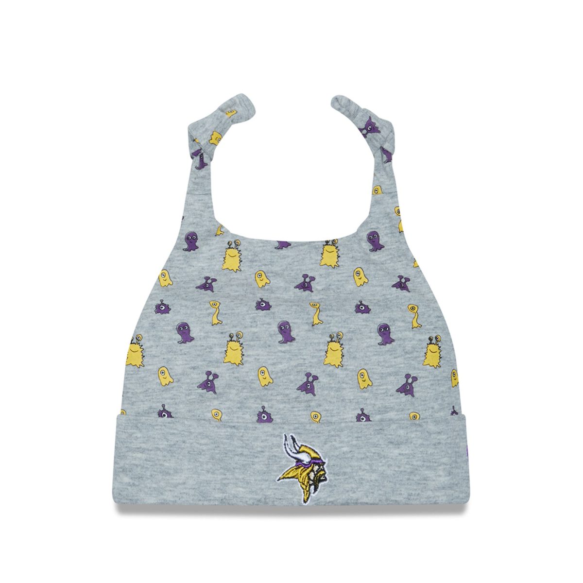 Minnesota Vikings infant new era heather gray minnesota vikings critter cuffed knit hat Collection | Vikings Online Shop