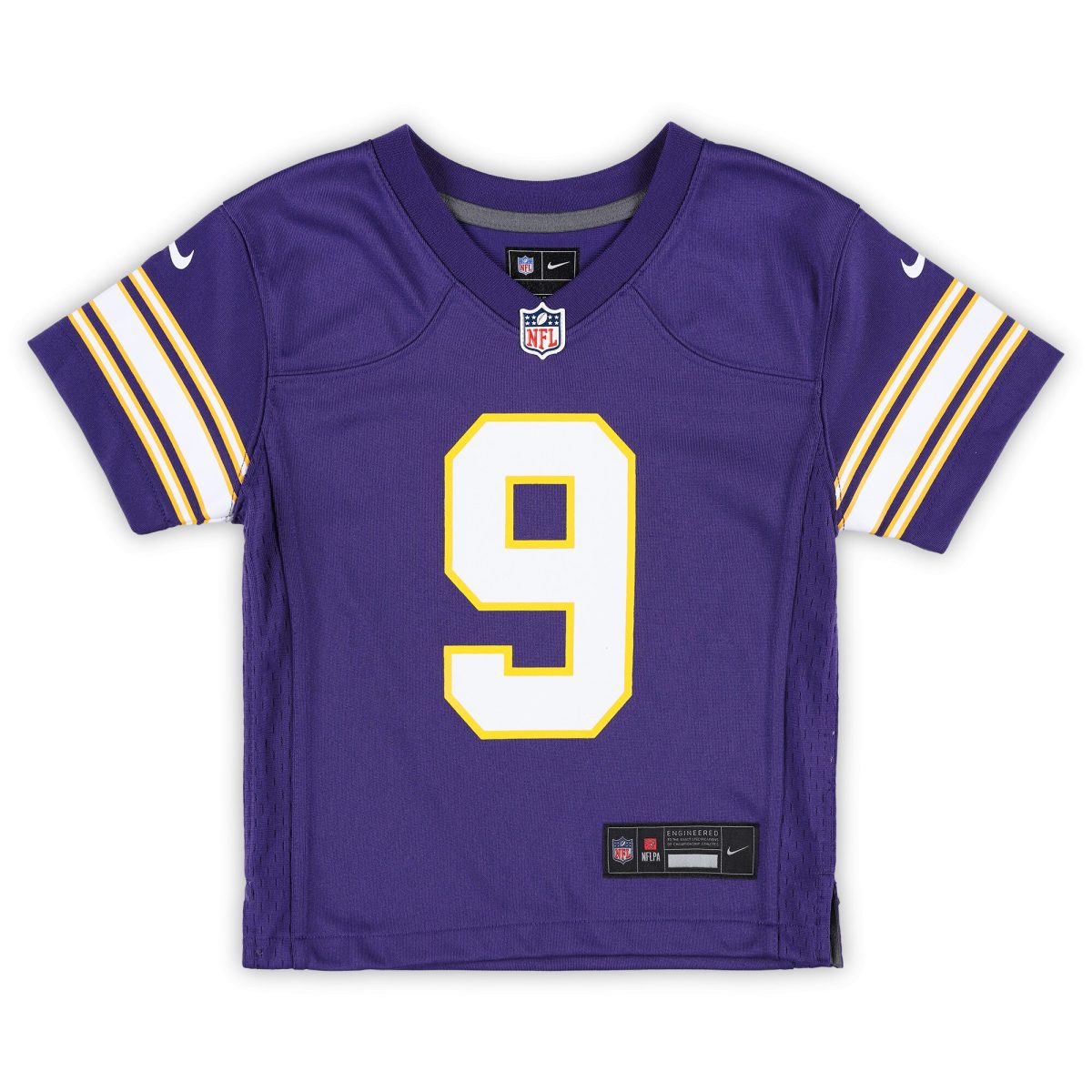 Minnesota Vikings infant nike j.j. mccarthy purple minnesota vikings alternate player game jersey Collection | Vikings Online Shop