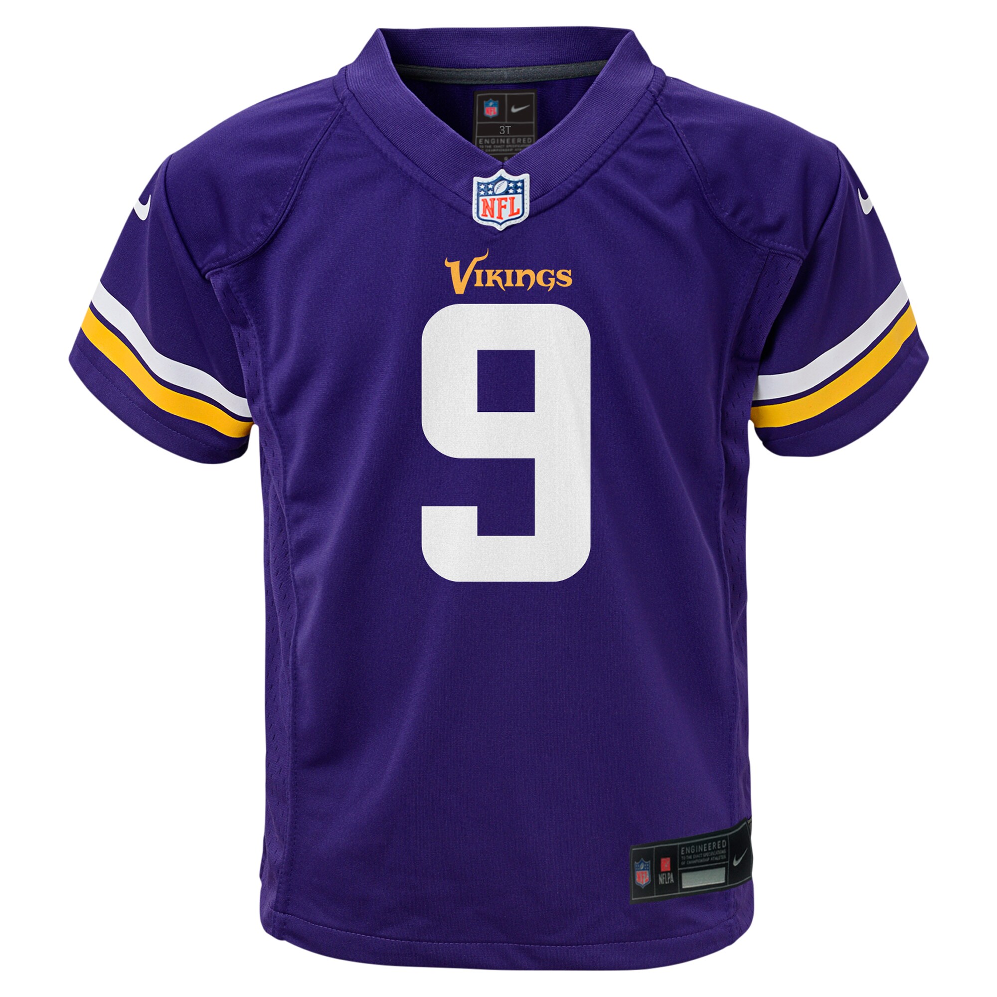 Minnesota Vikings infant nike j.j. mccarthy purple minnesota vikings team player game jersey Collection | Vikings Online Shop