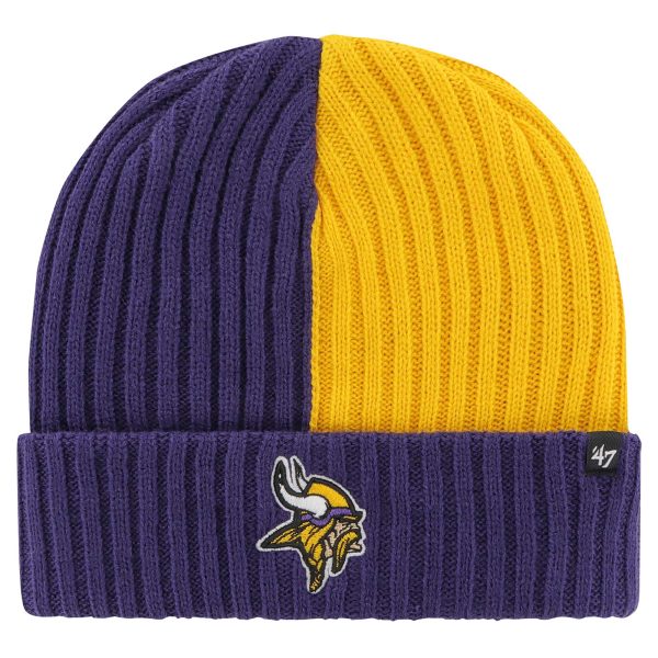 Minnesota Vikings mens 47 purple minnesota vikings fracture cuffed knit hat Collection | Vikings Online Shop