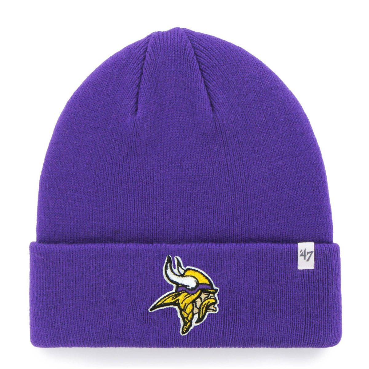 Minnesota Vikings mens 47 purple minnesota vikings primary basic cuffed knit hat Collection | Vikings Online Shop