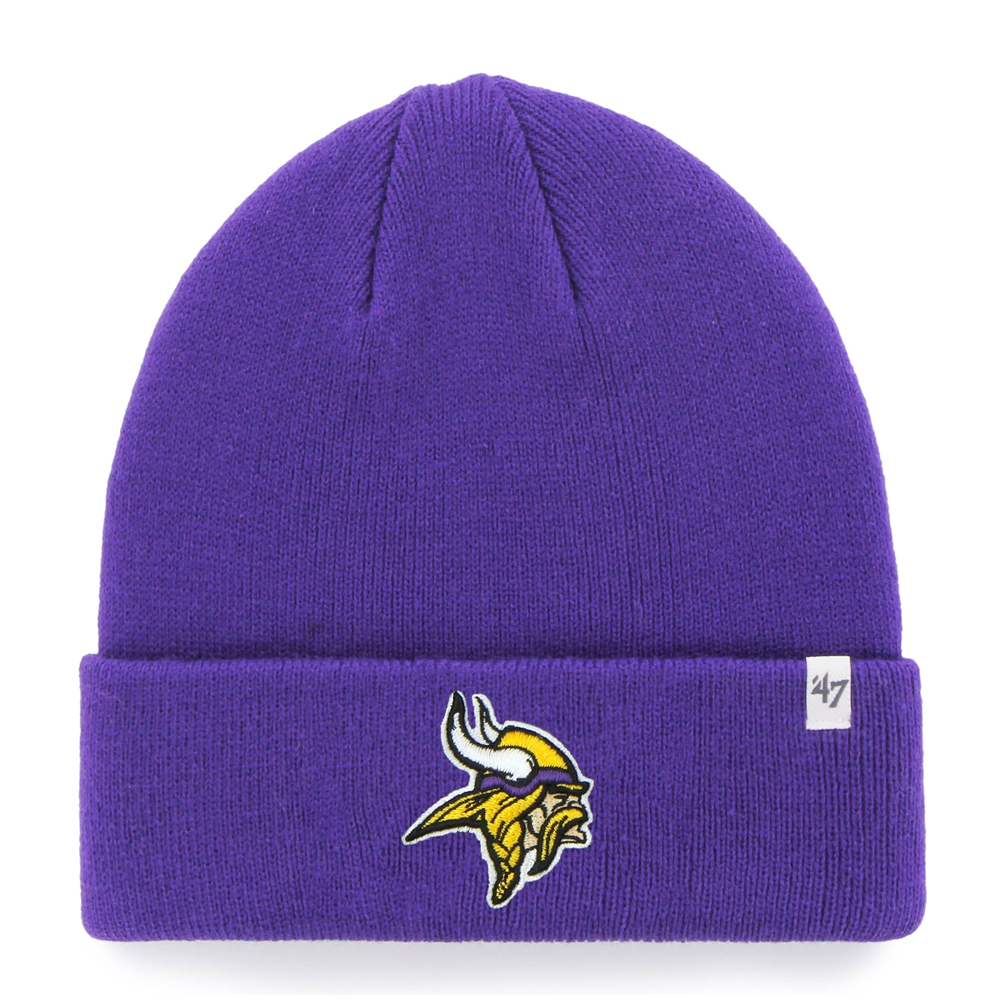 Minnesota Vikings mens 47 purple minnesota vikings primary basic cuffed knit hat Collection | Vikings Online Shop