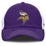 Minnesota Vikings mens fanatics purplewhite minnesota vikings trucker adjustable hat Collection | Vikings Online Shop