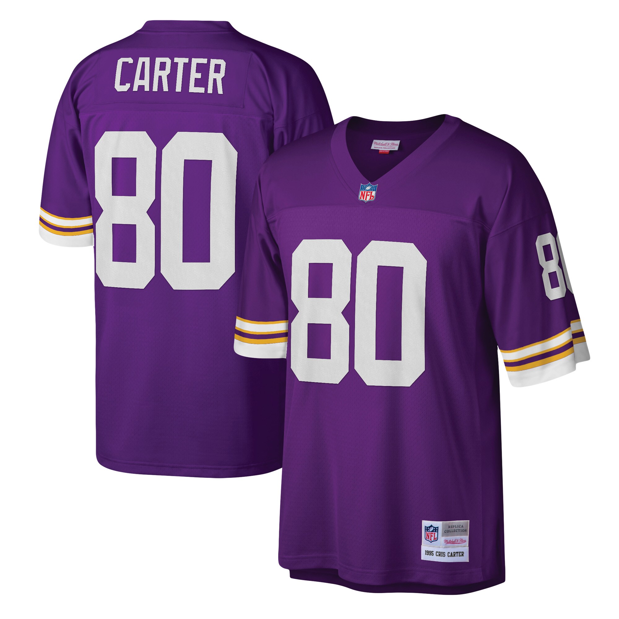 Minnesota Vikings mens mitchell  ness cris carter purple minnesota vikings legacy replica jersey Collection | Vikings Online Shop