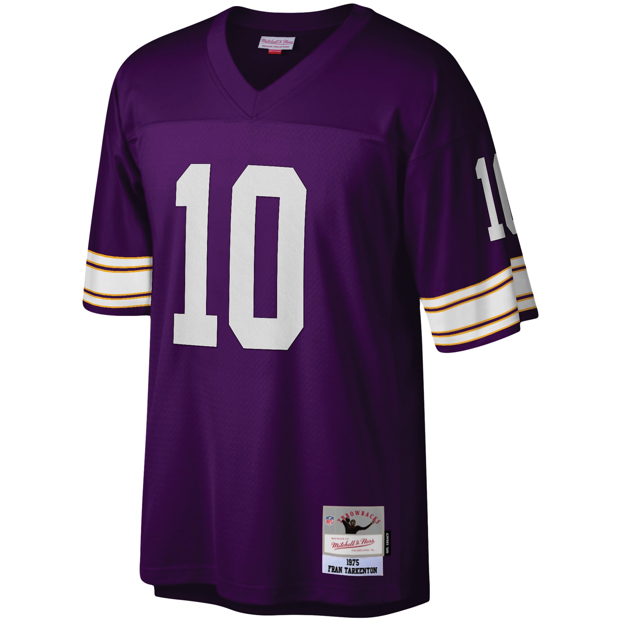 Minnesota Vikings mens mitchell  ness fran tarkenton purple minnesota vikings legacy replica jersey Collection | Vikings Online Shop