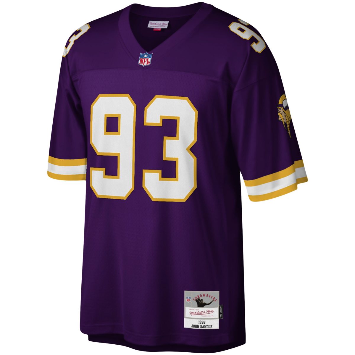 Minnesota Vikings mens mitchell  ness john randle purple minnesota vikings legacy replica jersey Collection | Vikings Online Shop