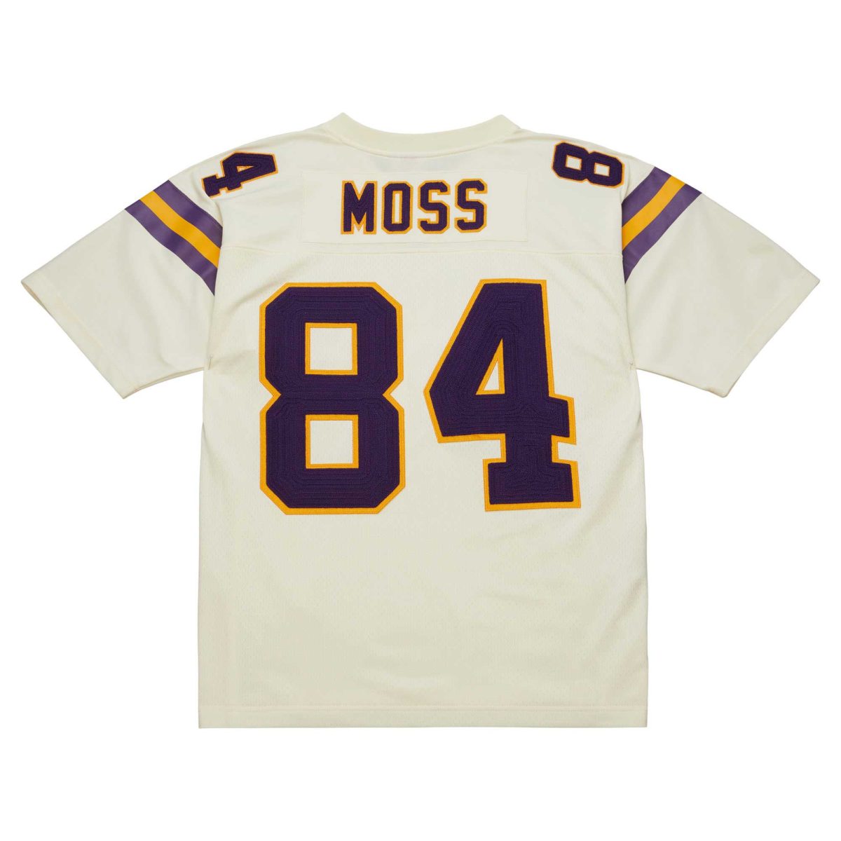 Minnesota Vikings mens mitchell  ness randy moss cream minnesota vikings chainstitch legacy jersey Collection | Vikings Online Shop