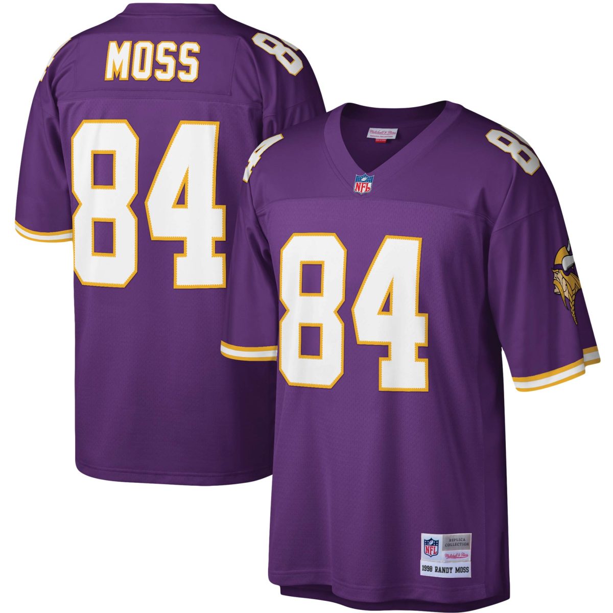 Minnesota Vikings mens mitchell  ness randy moss purple minnesota vikings legacy replica jersey Collection | Vikings Online Shop