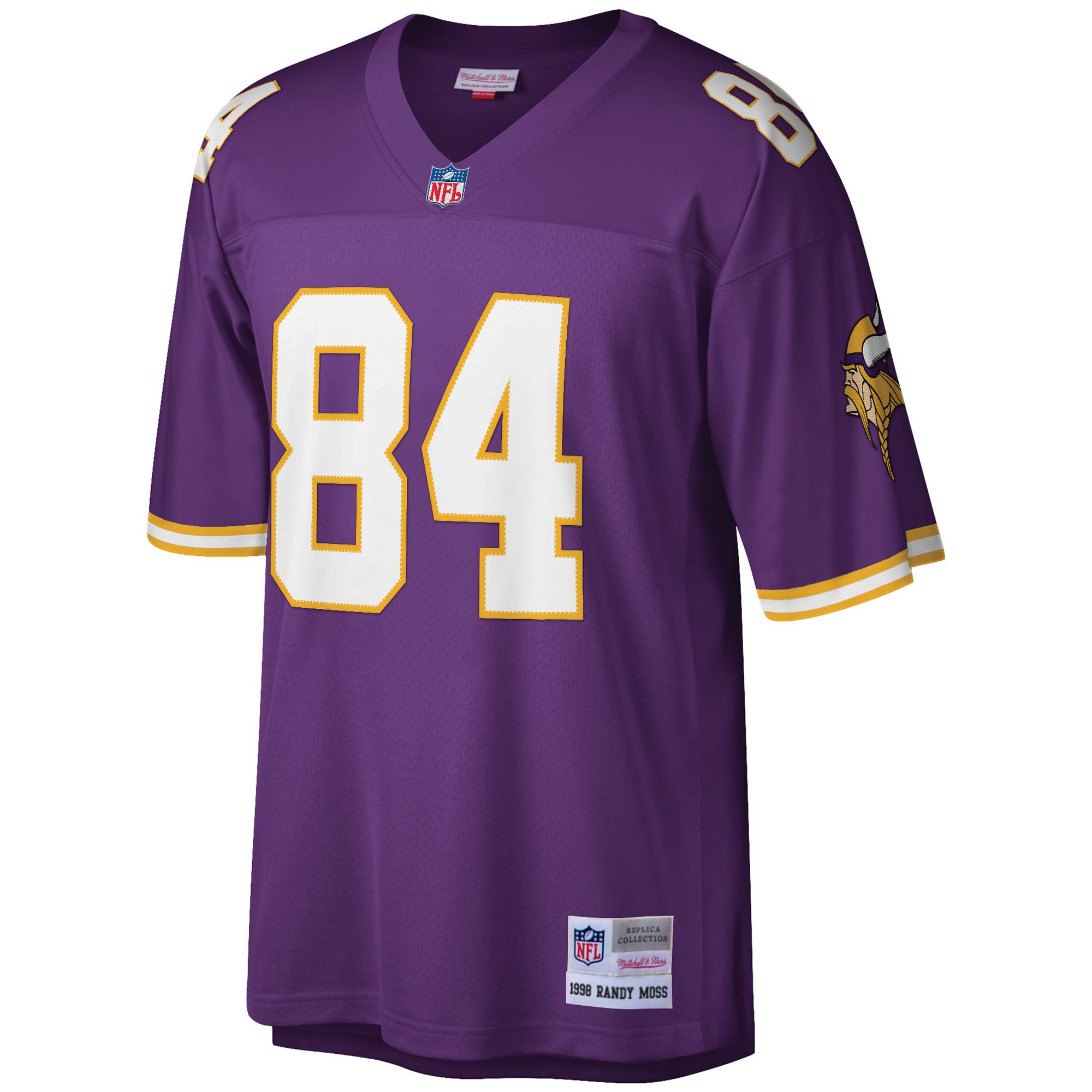 Minnesota Vikings mens mitchell  ness randy moss purple minnesota vikings legacy replica jersey Collection | Vikings Online Shop