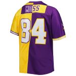 Minnesota Vikings mens mitchell  ness randy moss purplegold minnesota vikings big  tall split legacy retired player replica jersey Collection | Vikings Online Shop