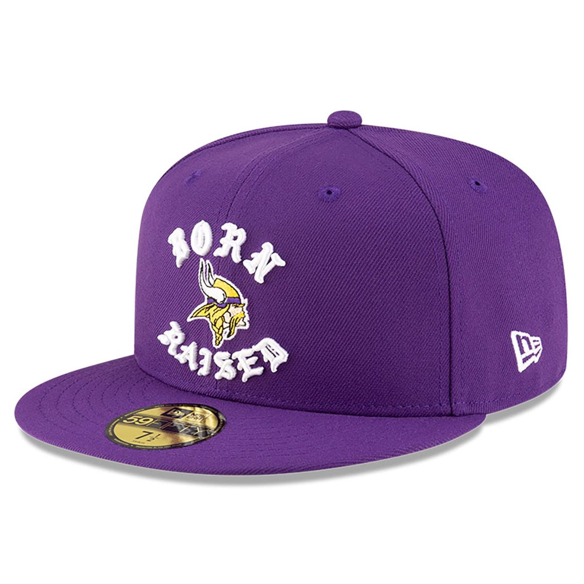 Minnesota Vikings mens new era born x raised purple minnesota vikings 59fifty fitted hat Collection | Vikings Online Shop