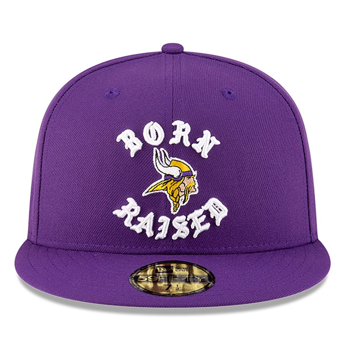 Minnesota Vikings mens new era born x raised purple minnesota vikings 59fifty fitted hat Collection | Vikings Online Shop