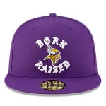 Minnesota Vikings mens new era born x raised purple minnesota vikings 59fifty fitted hat Collection | Vikings Online Shop