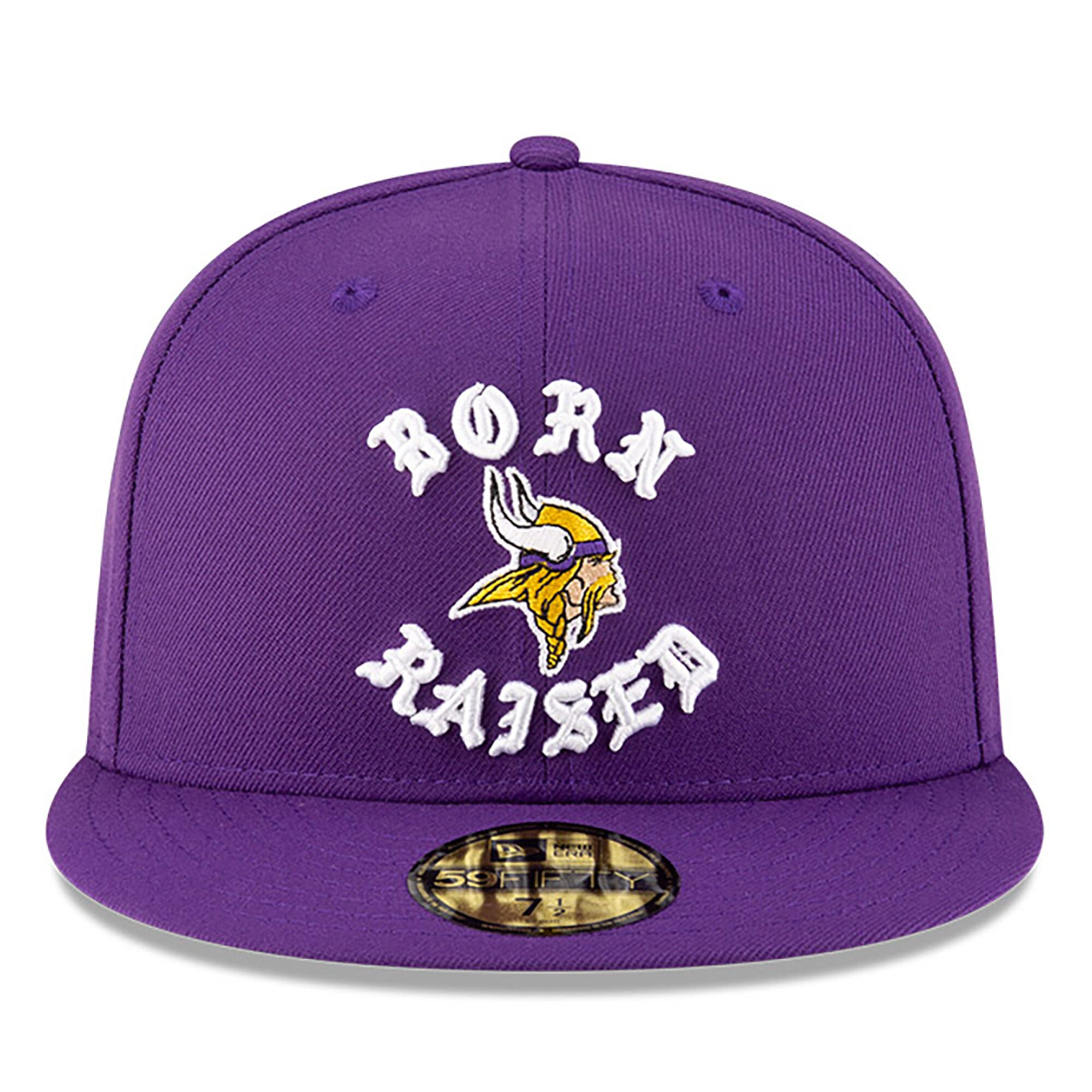 Minnesota Vikings mens new era born x raised purple minnesota vikings 59fifty fitted hat Collection | Vikings Online Shop