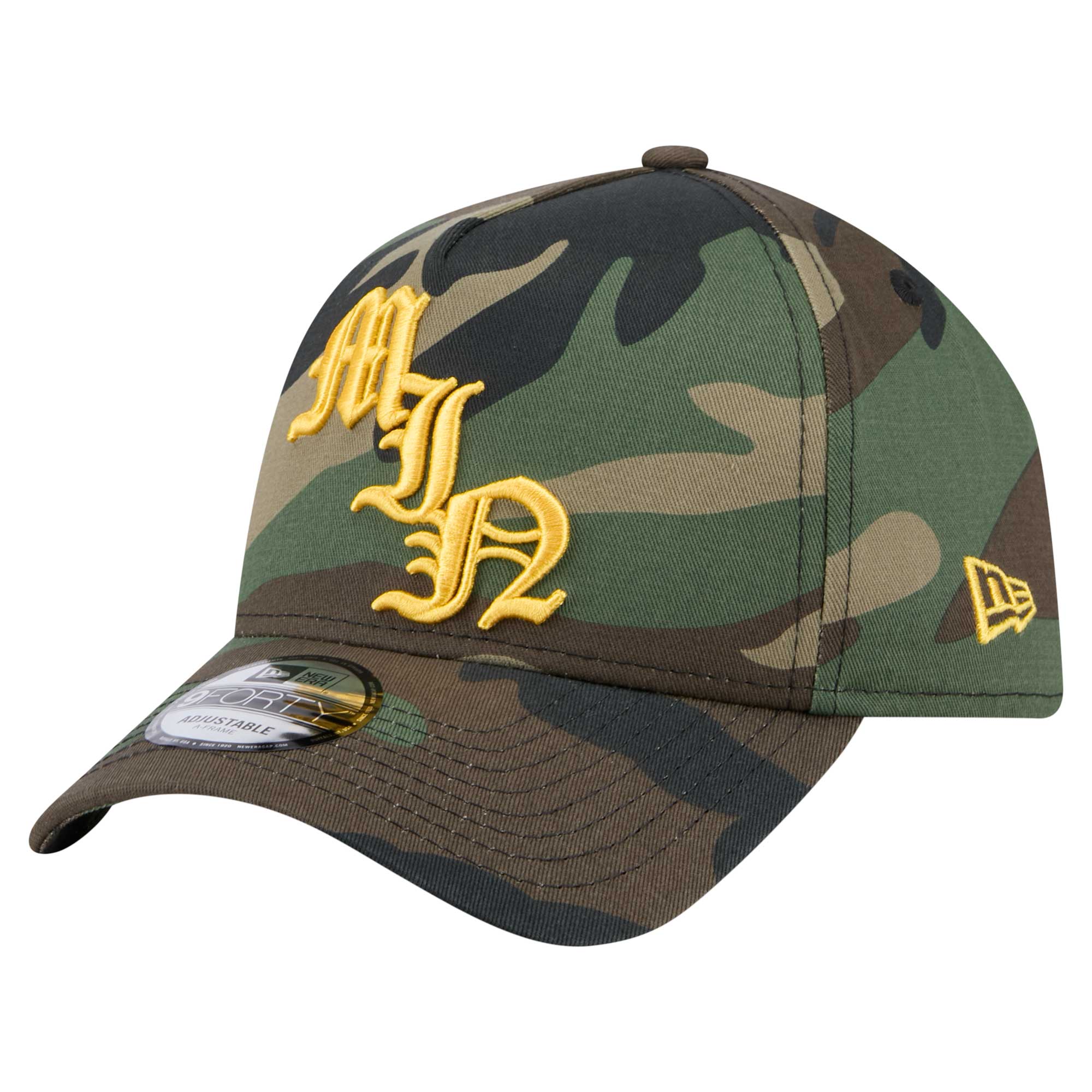 Minnesota Vikings mens new era camo minnesota vikings mystic camo a-frame 9forty adjustable hat Collection | Vikings Online Shop