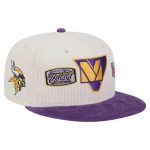Minnesota Vikings mens new era creampurple minnesota vikings corduroy 59fifty fitted hat Collection | Vikings Online Shop