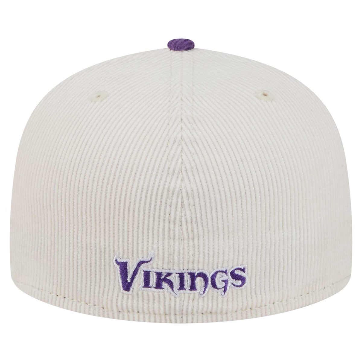Minnesota Vikings mens new era creampurple minnesota vikings corduroy 59fifty fitted hat Collection | Vikings Online Shop