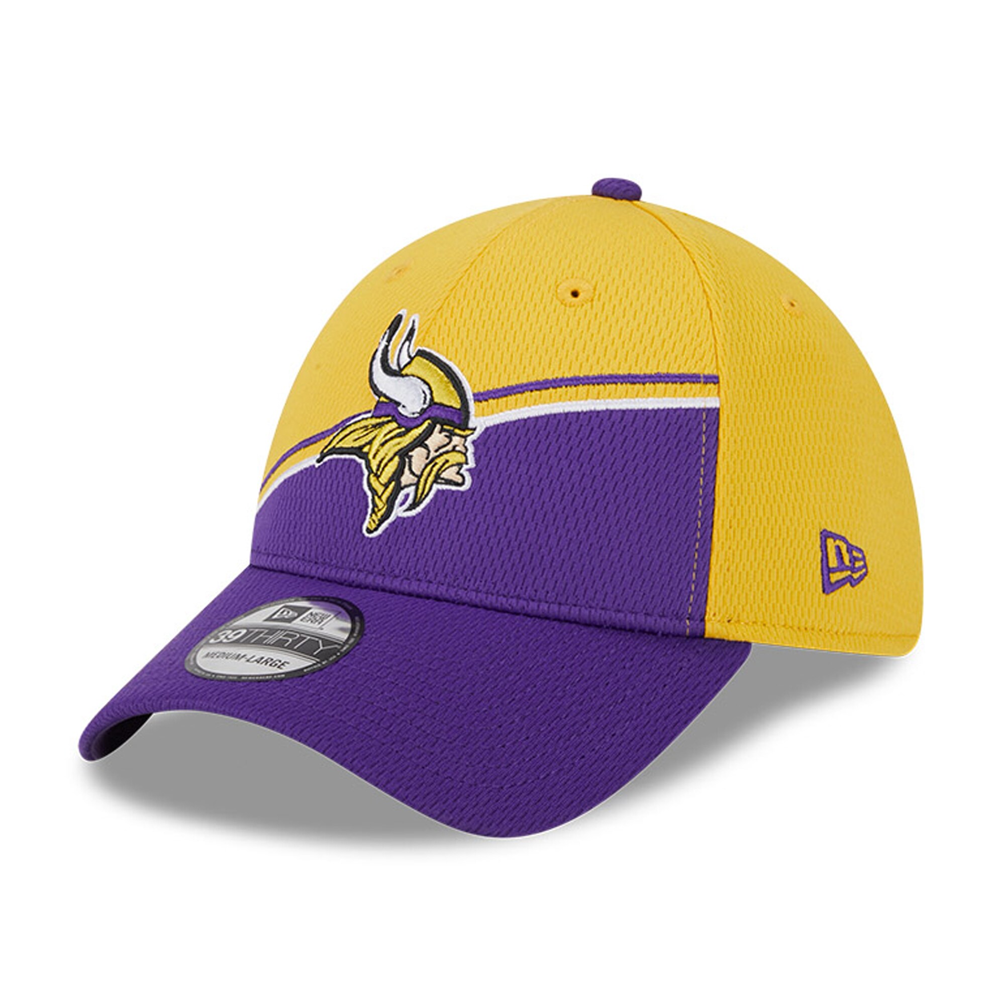 Minnesota Vikings mens new era goldpurple minnesota vikings 2023 sideline 39thirty flex hat Collection | Vikings Online Shop