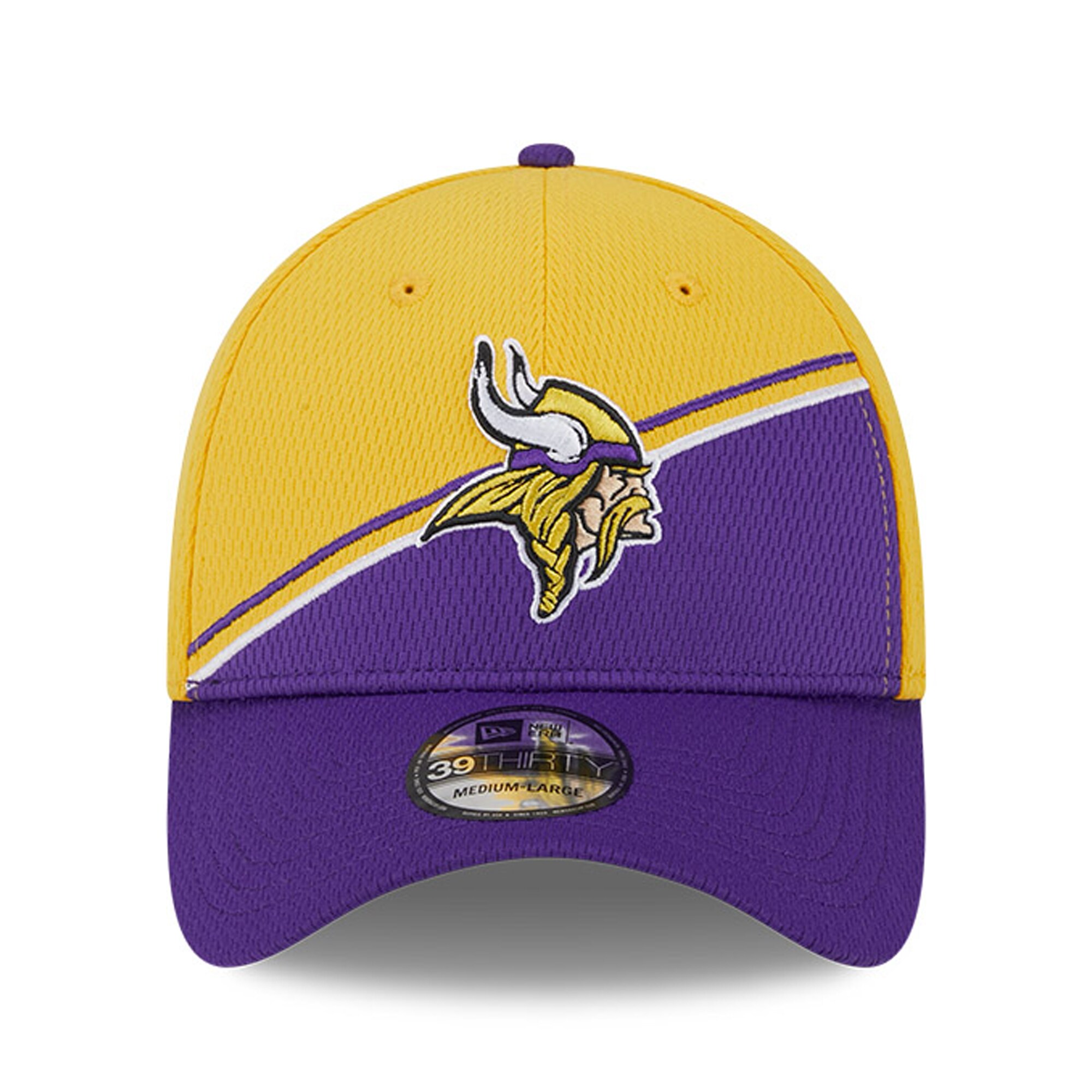 Minnesota Vikings mens new era goldpurple minnesota vikings 2023 sideline 39thirty flex hat Collection | Vikings Online Shop