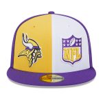 Minnesota Vikings mens new era goldpurple minnesota vikings 2023 sideline 59fifty fitted hat Collection | Vikings Online Shop