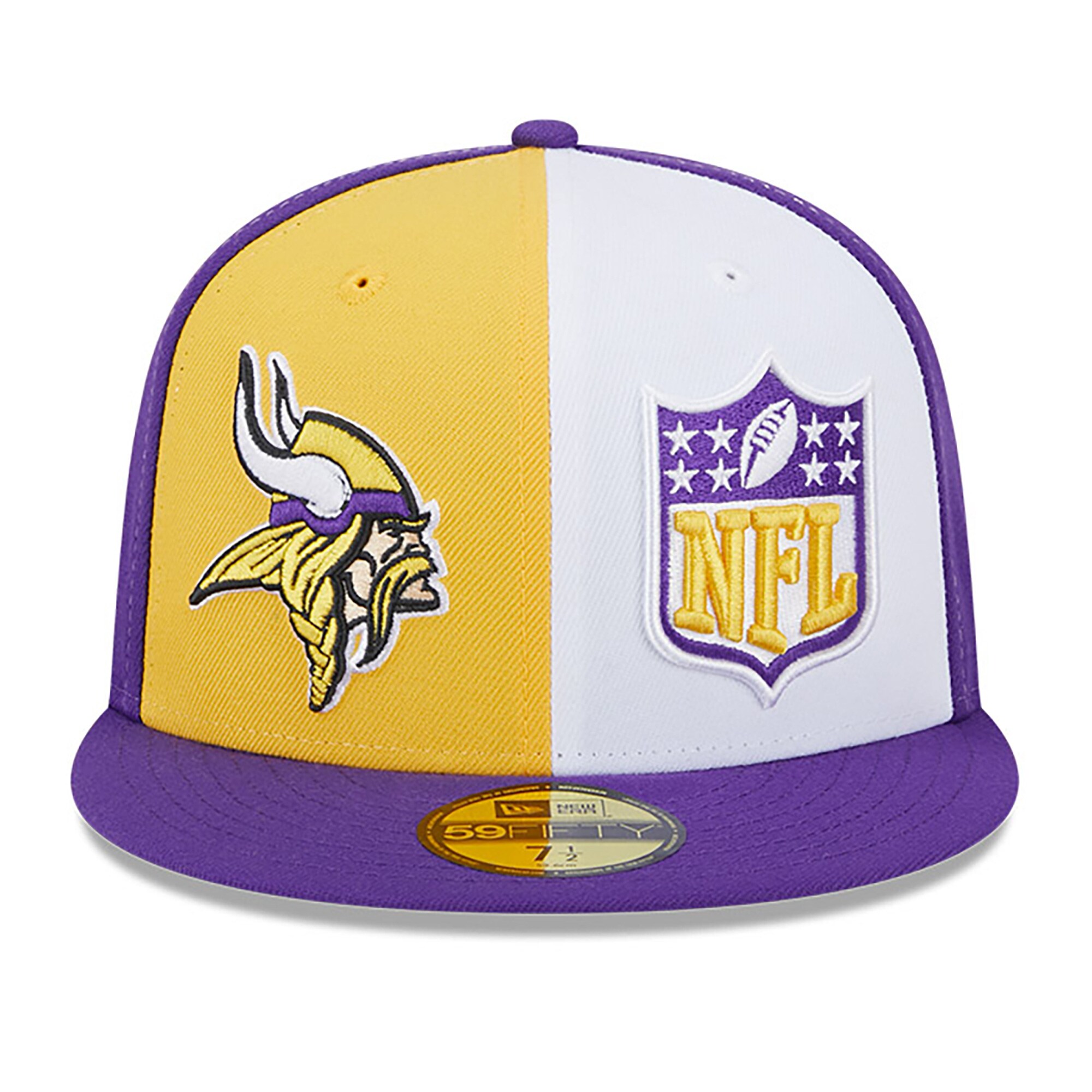 Minnesota Vikings mens new era goldpurple minnesota vikings 2023 sideline 59fifty fitted hat Collection | Vikings Online Shop