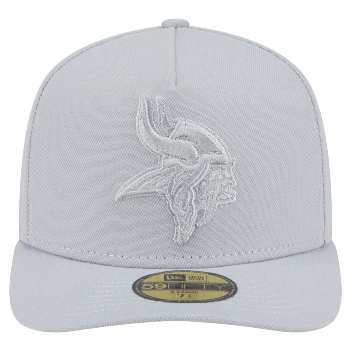 Minnesota Vikings mens new era gray minnesota vikings color pack a-frame 59fifty fitted hat Collection | Vikings Online Shop