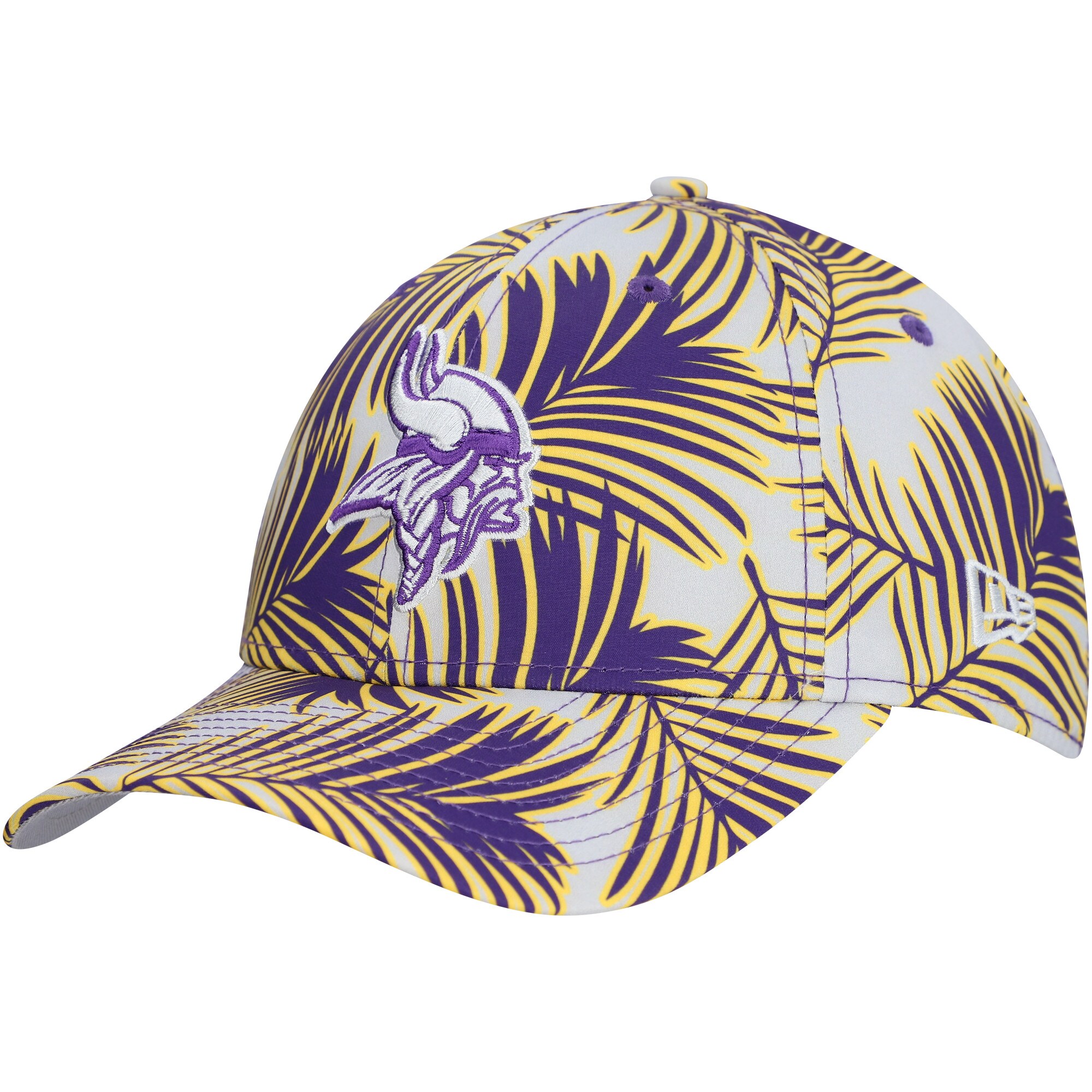 Minnesota Vikings mens new era gray minnesota vikings palms 39thirty flex hat Collection | Vikings Online Shop