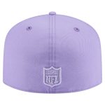 Minnesota Vikings mens new era light purple minnesota vikings color pack a-frame 59fifty fitted hat Collection | Vikings Online Shop