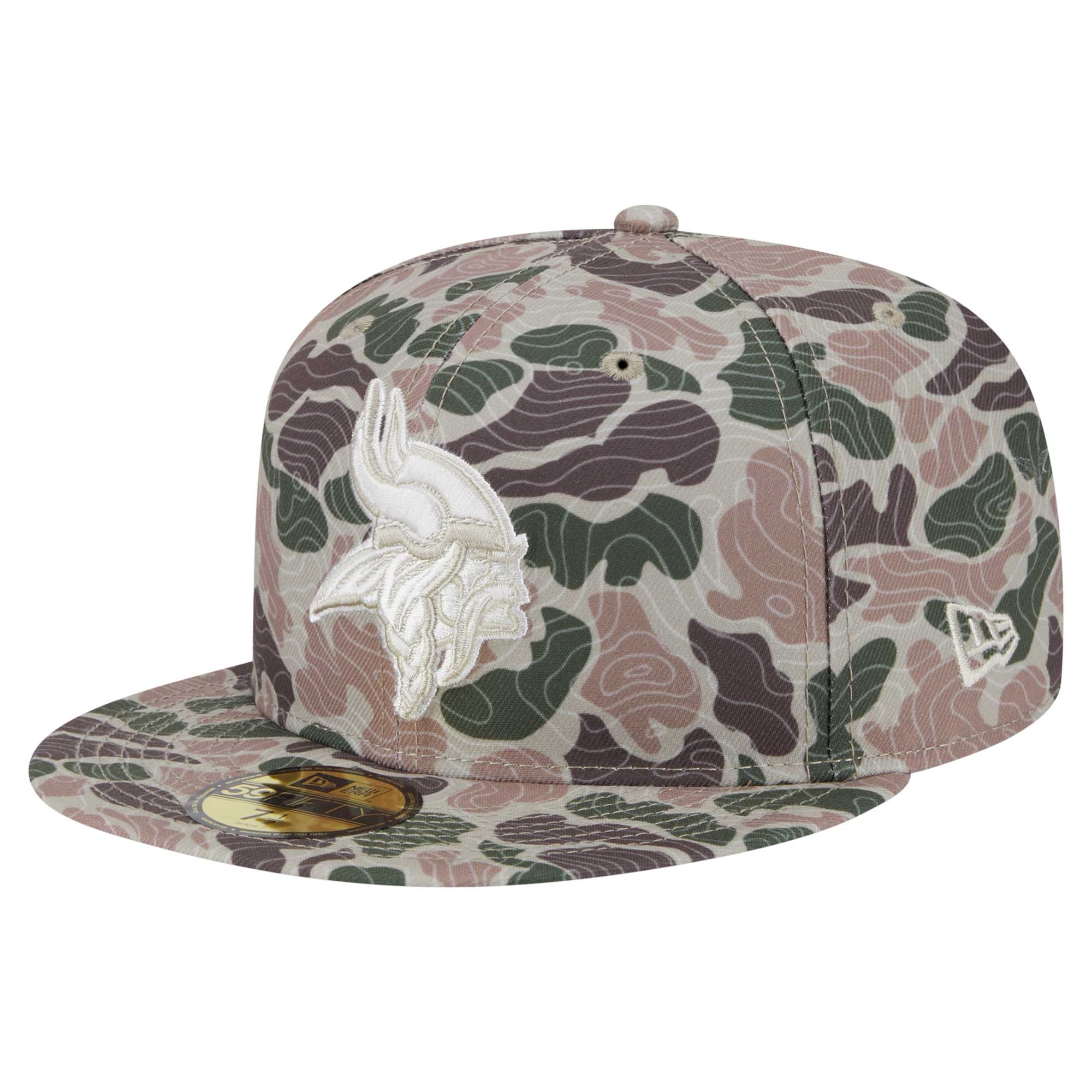 Minnesota Vikings mens new era minnesota vikings geo camo 59fifty fitted hat Collection | Vikings Online Shop