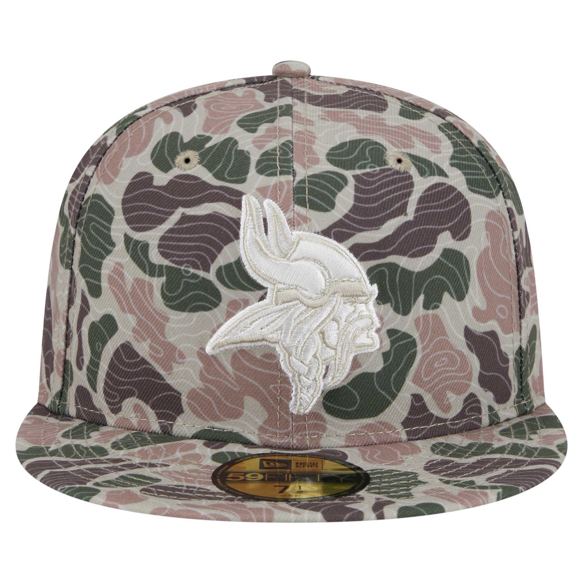 Minnesota Vikings mens new era minnesota vikings geo camo 59fifty fitted hat Collection | Vikings Online Shop