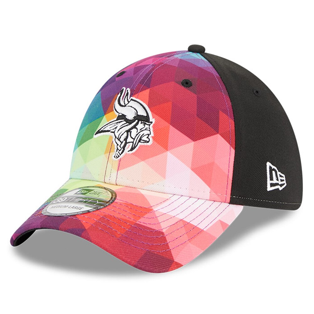 Minnesota Vikings mens new era pink minnesota vikings 2023 nfl crucial catch 39thirty flex hat Collection | Vikings Online Shop