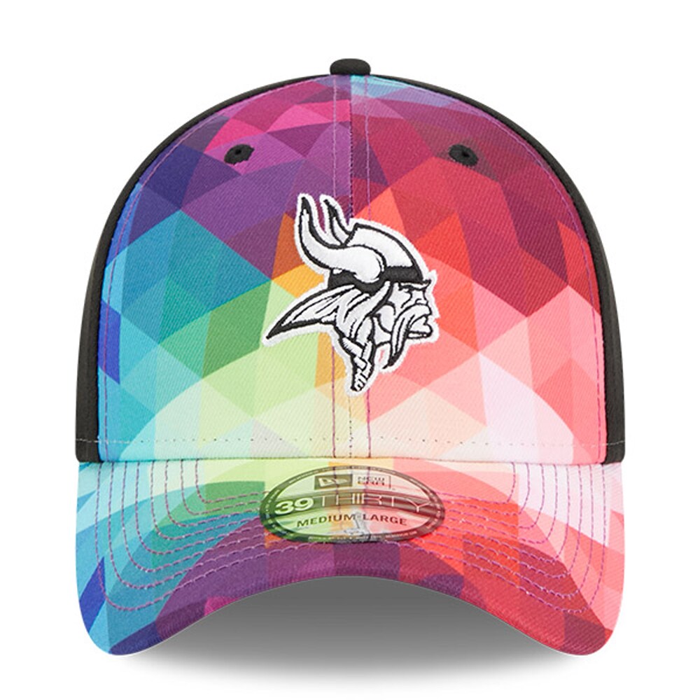 Minnesota Vikings mens new era pink minnesota vikings 2023 nfl crucial catch 39thirty flex hat Collection | Vikings Online Shop
