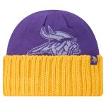 Minnesota Vikings mens new era purple minnesota vikings oversize cuffed knit hat Collection | Vikings Online Shop