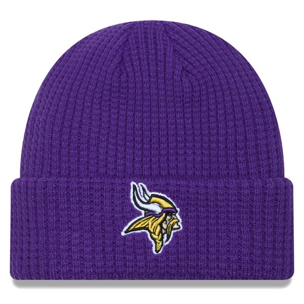 Minnesota Vikings mens new era purple minnesota vikings prime cuffed knit hat Collection | Vikings Online Shop