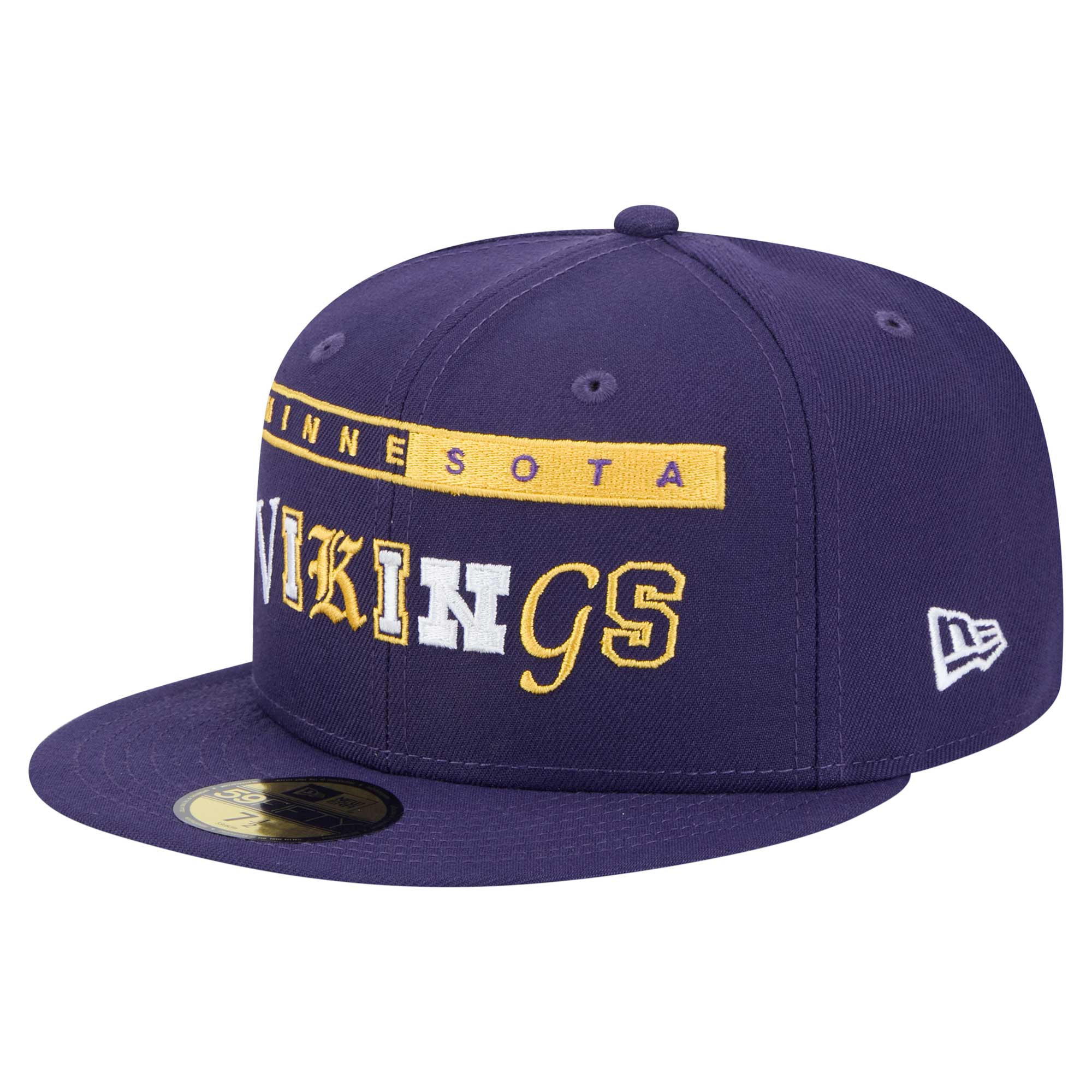 Minnesota Vikings mens new era purple minnesota vikings ransom 59fifty fitted hat Collection | Vikings Online Shop