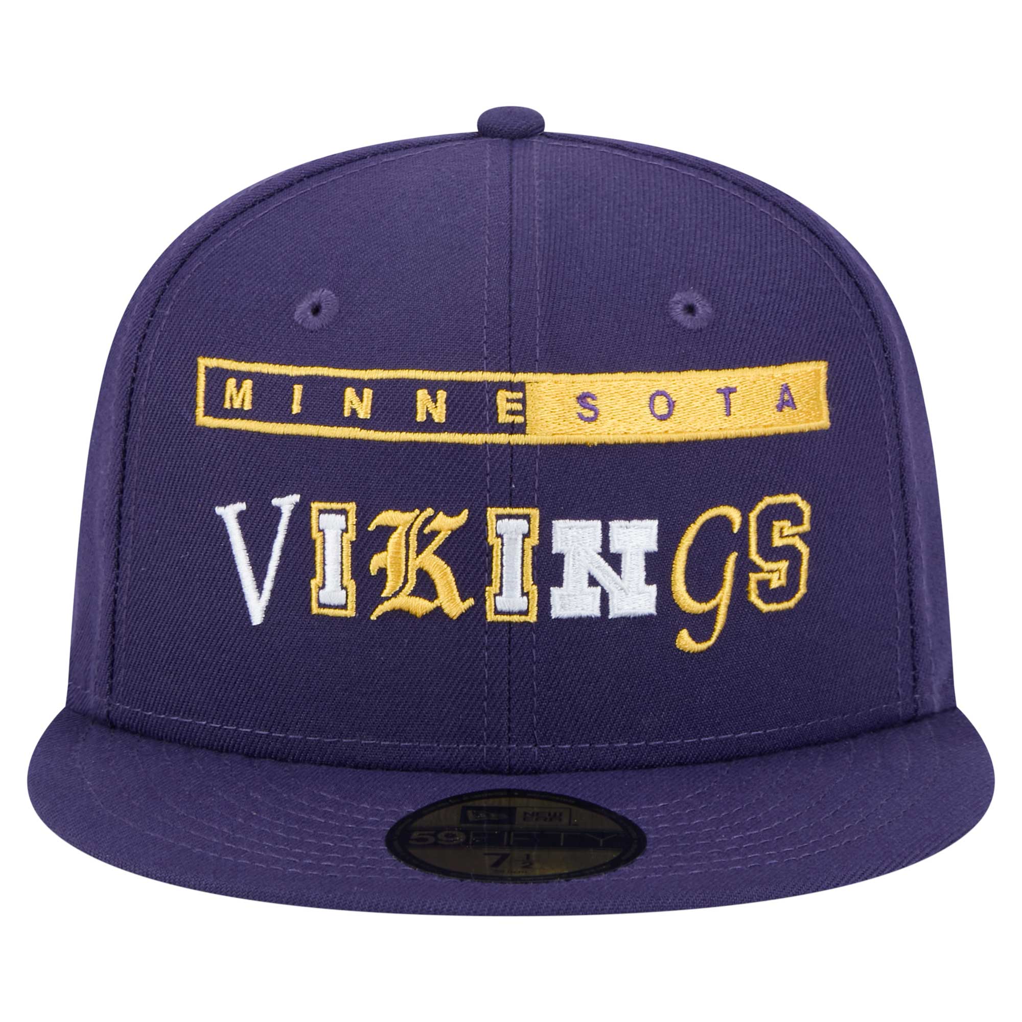 Minnesota Vikings mens new era purple minnesota vikings ransom 59fifty fitted hat Collection | Vikings Online Shop