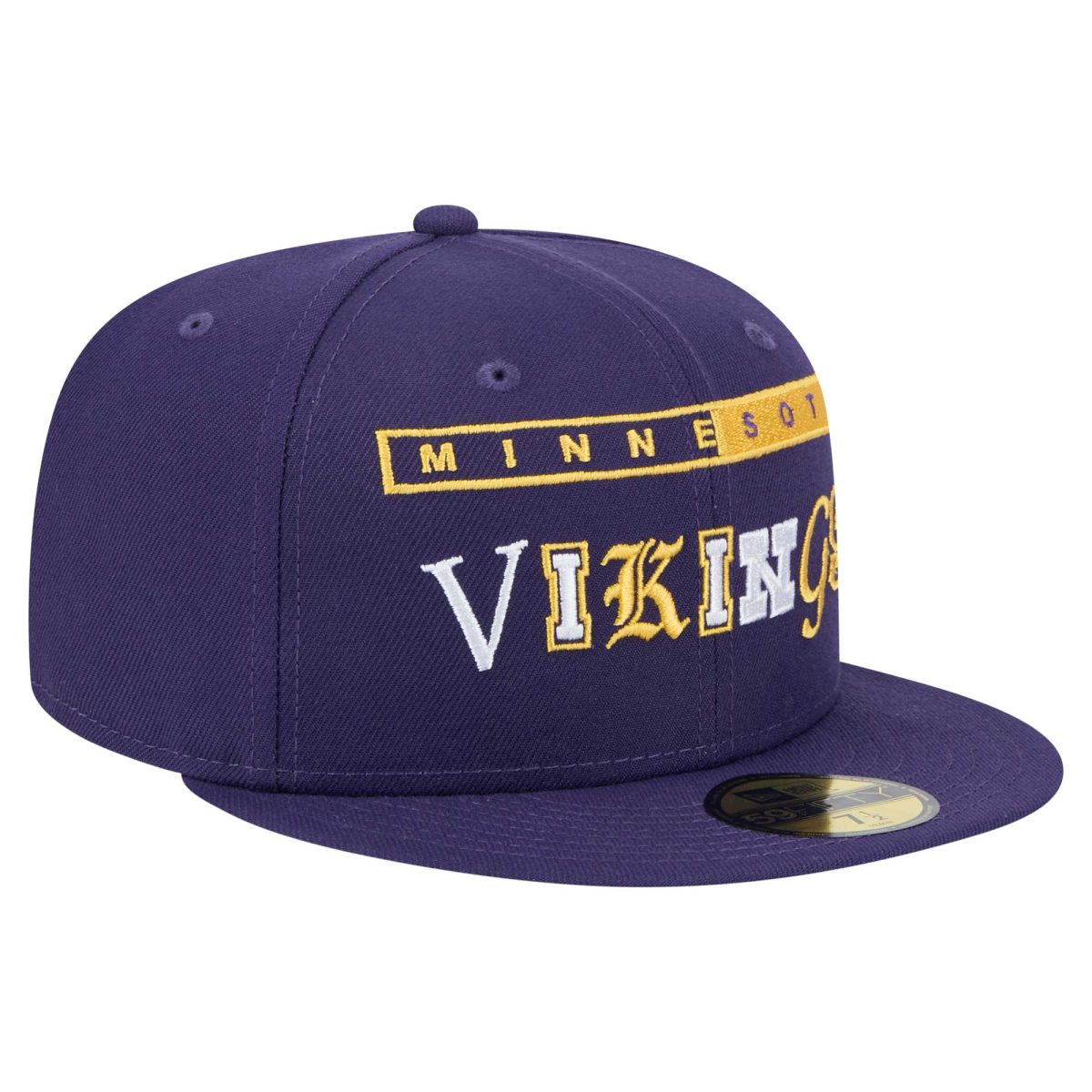 Minnesota Vikings mens new era purple minnesota vikings ransom 59fifty fitted hat Collection | Vikings Online Shop