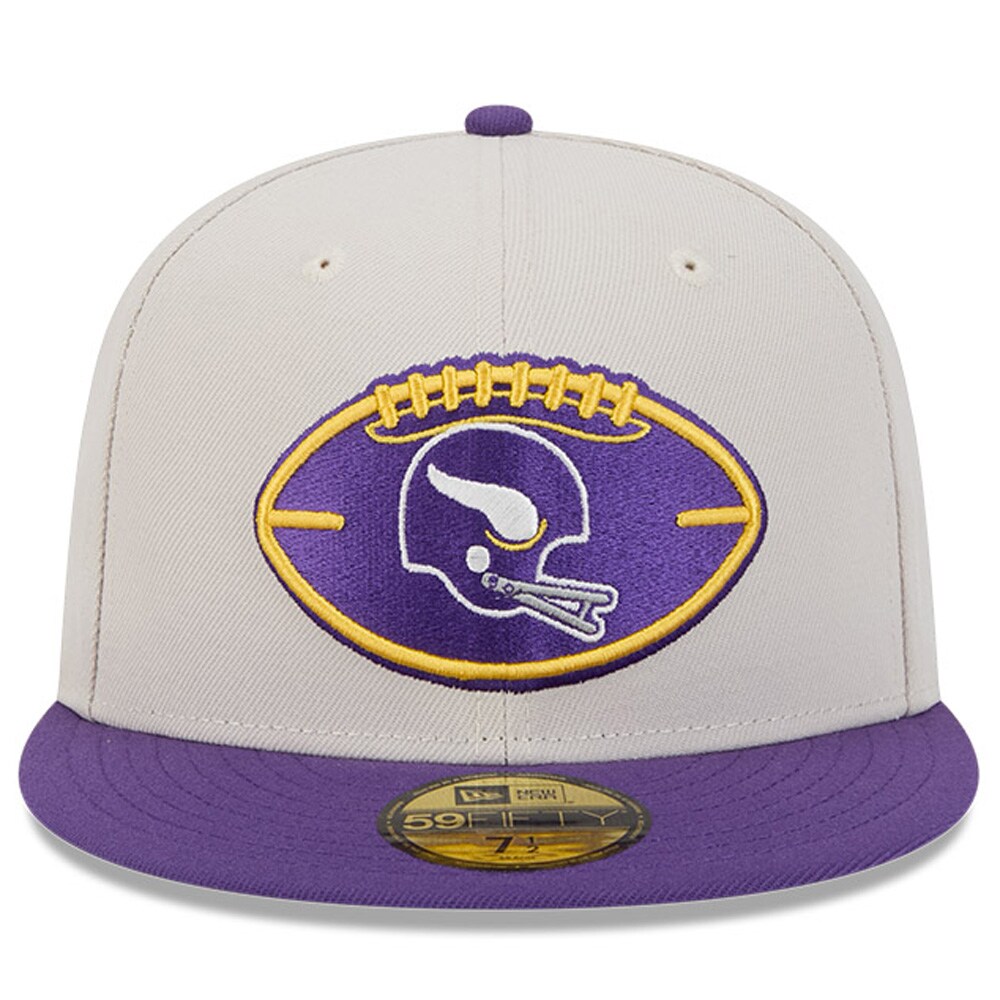 Minnesota Vikings mens new era stonepurple minnesota vikings 2024 sideline historic 59fifty fitted hat Collection | Vikings Online Shop