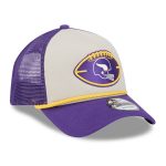 Minnesota Vikings mens new era stonepurple minnesota vikings 2024 sideline historic 9forty a-frame trucker adjustable hat Collection | Vikings Online Shop