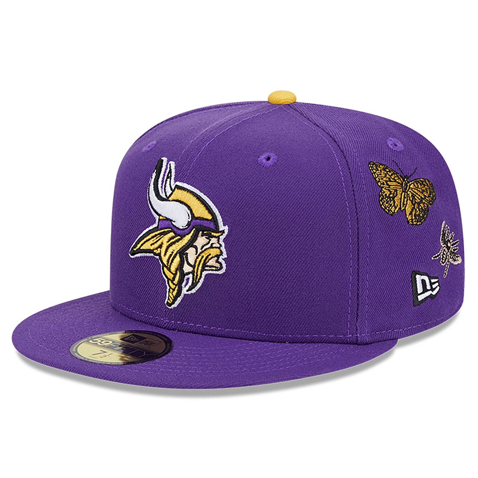 Minnesota Vikings mens new era x felt purple minnesota vikings 59fifty fitted hat Collection | Vikings Online Shop