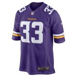 Minnesota Vikings mens nike aaron jones purple minnesota vikings game player jersey Collection | Vikings Online Shop