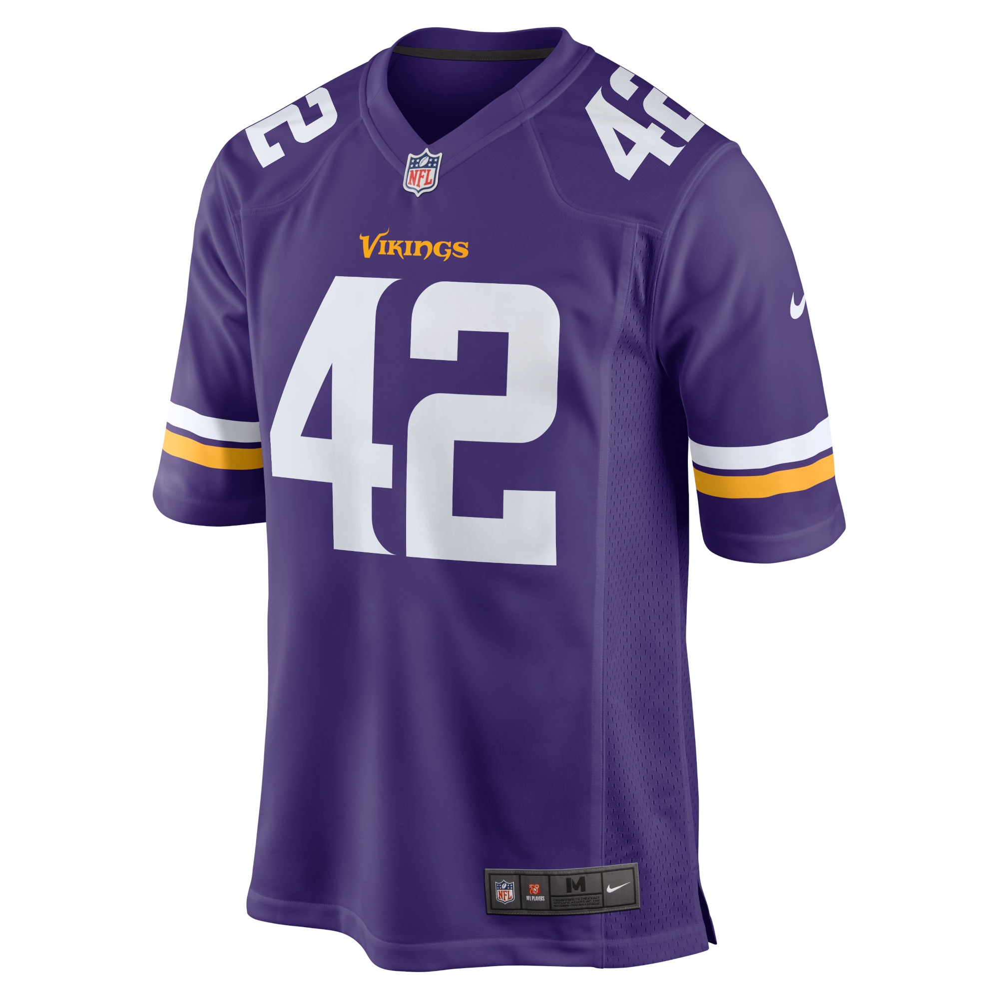 Minnesota Vikings mens nike andrew depaola purple minnesota vikings game jersey Collection | Vikings Online Shop