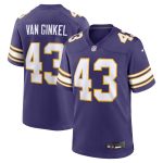 Minnesota Vikings mens nike andrew van ginkel purple minnesota vikings alternate game jersey Collection | Vikings Online Shop