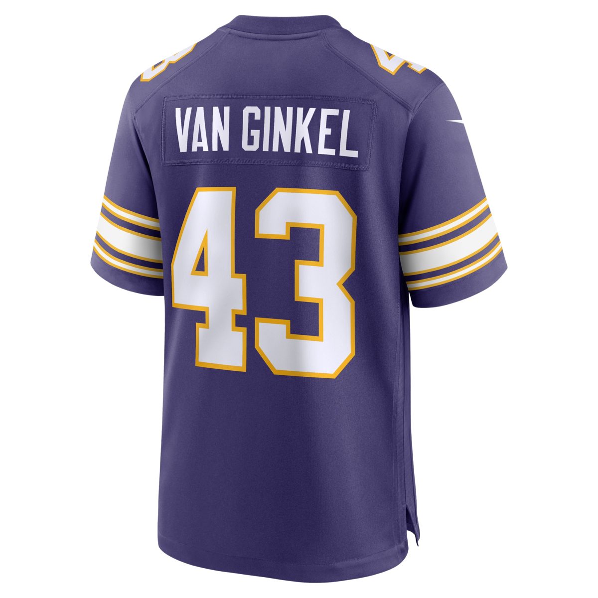 Minnesota Vikings mens nike andrew van ginkel purple minnesota vikings alternate game jersey Collection | Vikings Online Shop