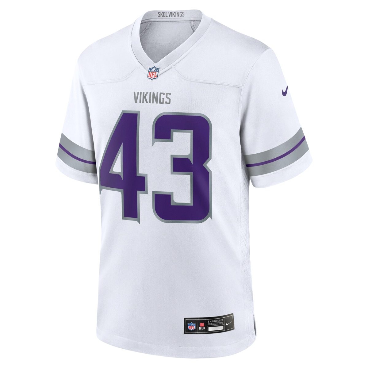 Minnesota Vikings mens nike andrew van ginkel white minnesota vikings alternate game jersey Collection | Vikings Online Shop