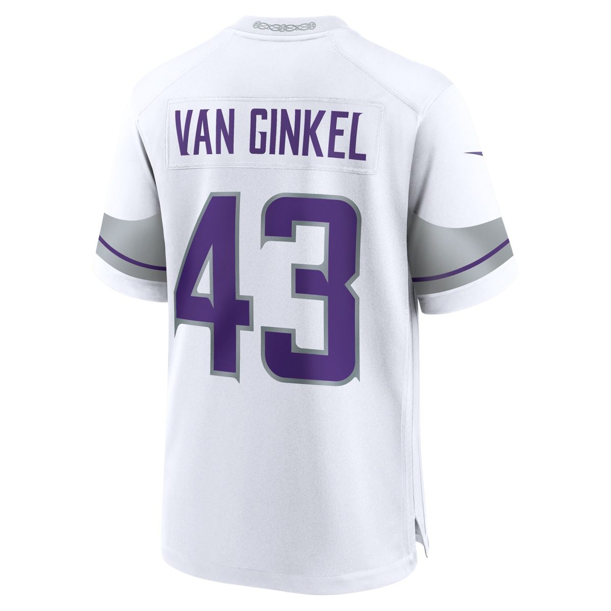 Minnesota Vikings mens nike andrew van ginkel white minnesota vikings alternate game jersey Collection | Vikings Online Shop