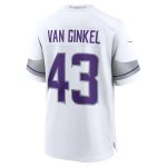 Minnesota Vikings mens nike andrew van ginkel white minnesota vikings alternate game jersey Collection | Vikings Online Shop