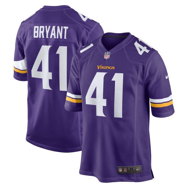 Minnesota Vikings mens nike austin bryant purple minnesota vikings game jersey Collection | Vikings Online Shop